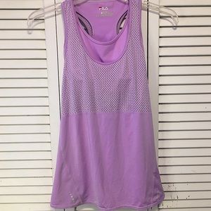 FILA Sport , M, Purple Racerback Tank w/Sports Bra